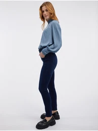 Dark Blue Women Skinny Fit Jeans - Women