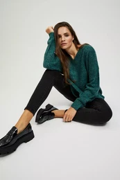 Marisse Plain V-Neck Sweater