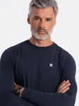 OMBRE Longsleeve Dunkelblau/Grau/Hellblau/Rot