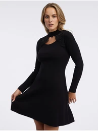 Black Women's Knit Dress - Women's