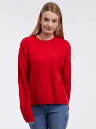 Red Ladies Sweater - Women