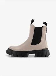 Beige women's leather chelsea boots Hgl Adventure - Women's