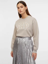 Beige women's sweatshirt