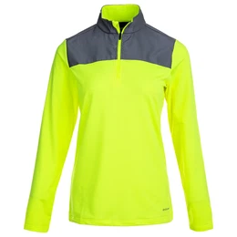 Dmsk mikina Tusina Light The Night Midlayer Safety Yellow