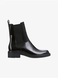 Black women's leather chelsea boots Hgl Edward - Women's