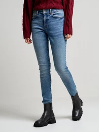 Woman's Skinny Trousers 115572 Medium Denim-466