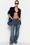 90. leta, Stil Baggy Kavbojke za dame image