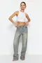 90. leta Baggy Boyfriend Kavbojke za dame image