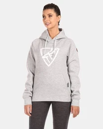 Women's cotton sweatshirt FJELA-W Light grey