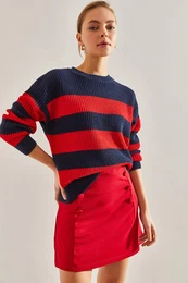 Women's Striped Knitwear Sweater
