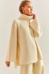 Women's Turtleneck Knitwear Sweater