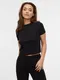 Orsay Black Women's Short T-Shirt - Women's
