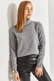 Women's Turtleneck Knitwear Sweater