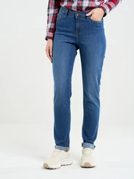 Woman's Slim Trousers Denim 190009 Medium Denim-344