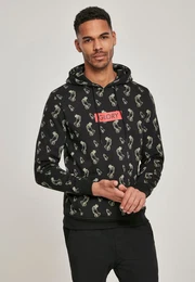 Men's Glory AOP Hoody Sweatshirt - Black