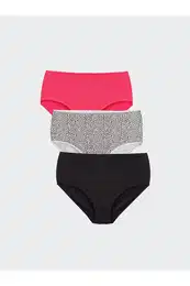Patterned Classic Panties 3 Pack