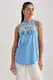 DEFACTO Regular Fit Slogan Printed Sleeveless T-Shirt
