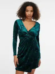 Dark Green Women's Navy Dress - Women