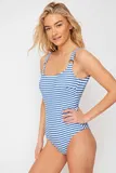 Črtast Tankini set za dame image