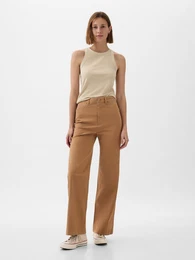 High Stride Wide Leg Trousers - Ladies