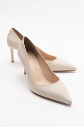 Mercy Beige Skin Women's High Heel Shoes