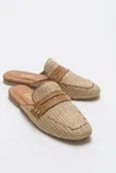 Bež Espadrile Mule image
