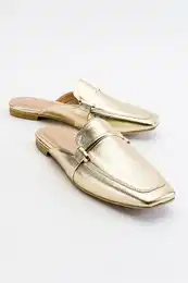 Ronda Gold Women's Slippers