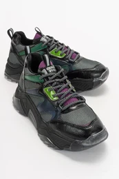 Limos Black-purple Multi Women's Sneakers
