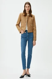 Women's Medium Indigo Jeans