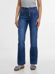 Tmav modr dmsk bootcut dny - Dmsk