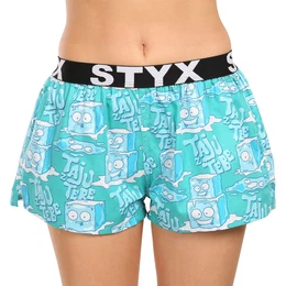 Women's Boxer Shorts Art Sports Rubber Ice Cubes