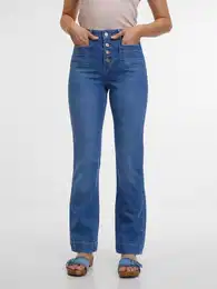 Blue Women's Bootcut Jeans - Women's