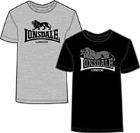 Herren T-Shirt normale Passform Doppelpack