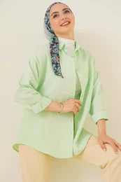 103901 Oversize Basic Shirt - E.gree