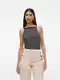 Women's Black Striped Tank Top AWARE by VERO MODA Wett - Women