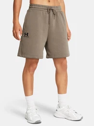 Shorts UA Essl Flc Relax BF Short-BRN - Women