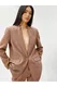 Koton Blazer with One Button Rayon Blend