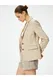 Koton Blazer Jacket Buttoned Flap Pocket