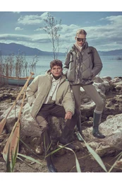 Puffer Jacket Quilted Short Stand Collar Comfortable Fit with Pockets