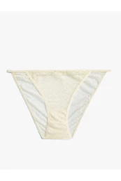 Brief Laced Panties Normal Waist