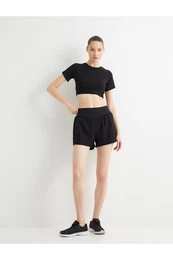 Women's Black Shorts -