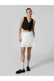 Mini Short Skirt A-Line High Waist Relaxed Fit