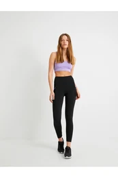 Sports Bra Covered U Neck Slim Fit