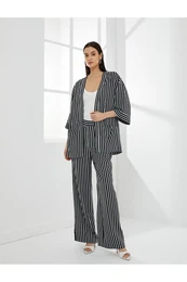 Viscose Kimono Half Sleeve Pocket Detailed