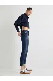 High Waist Skinny Fit Jeans Slim Fit Jeans - Carmen Skinny Jean