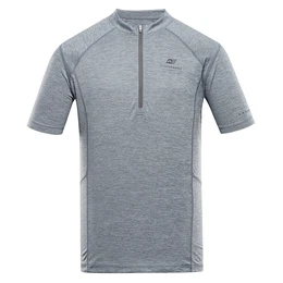 Men's quick-drying T-shirt GERET smoked pearl
