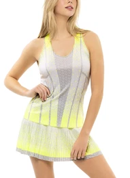 Women's Tank Top Pleas Don't Go Tank Neon Yellow M