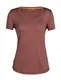 Women's Icebreaker Sphere II SS Scoop Tee Grape T-Shirt