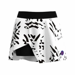 Dámská sukně Melbourne Printed Cut Out Skort White/Black S