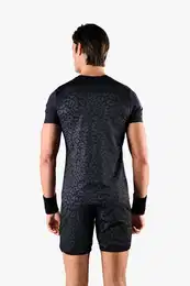 Men's T-shirt Panther Tech Tee Black/Grey XXL